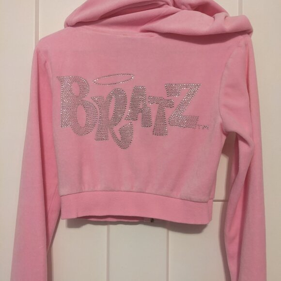 Bratz pink velour hoodie - Picture 2 of 7